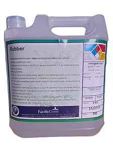 RENOVADOR DE NEUMATICO RUBBER 5 lts