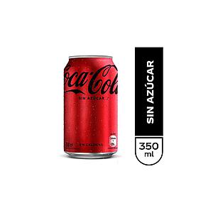 BEBIDA COCA COLA SIN AZUCAR  LT 350CC