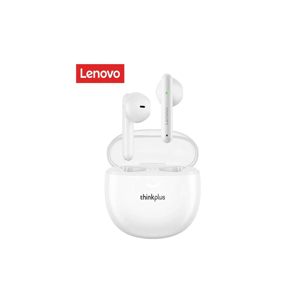 AUDIFONOS BLUETOOTH LENOVO LP1 PRO BLANCOS