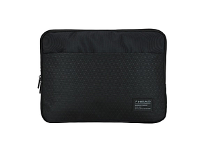 FUNDA NOTEBOOK HEAD ZIP ROMBOS NEGRO 14"