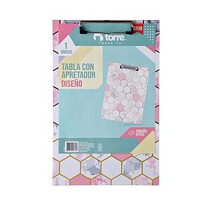 TABLA CON APRETADOR TORRE SIMPLE C/DISEÑO OFICIO 