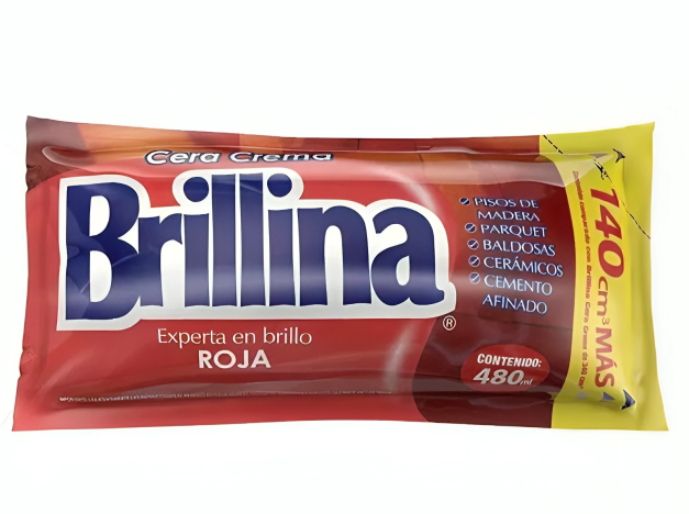 CERA CREMA BRILLINA SACHET ROJA 480 ml
