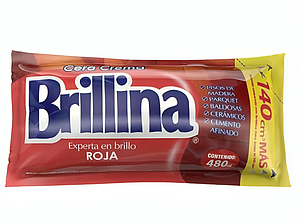 CERA CREMA BRILLINA SACHET ROJA 480 ml