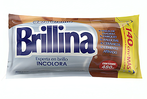 CERA CREMA BRILLINA SACHET INCOLORA 480 ml