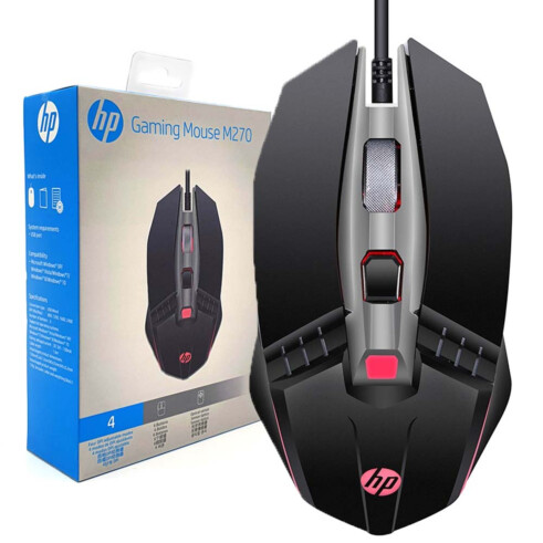 MOUSE HP GAMING M270 2400DPI NEGRO