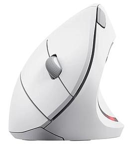 MOUSE INALAMBRICO TRUST ERGONOMICO VERTO WHITE