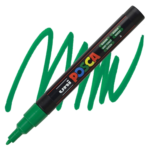 MARCADOR POSCA 3M VERDE 0.9 - 1.3 MM