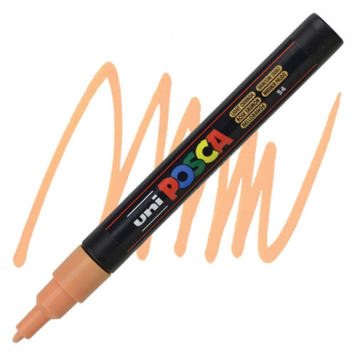 MARCADOR POSCA 3M NARANJO CLARO 0.9 - 1.3 MM