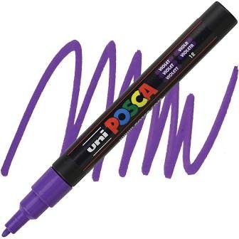 MARCADOR POSCA 3M VIOLETA 0.9 - 1.3 MM