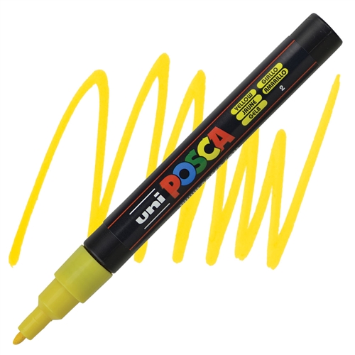 MARCADOR POSCA 3M AMARILLO 0.9 - 1.3 MM