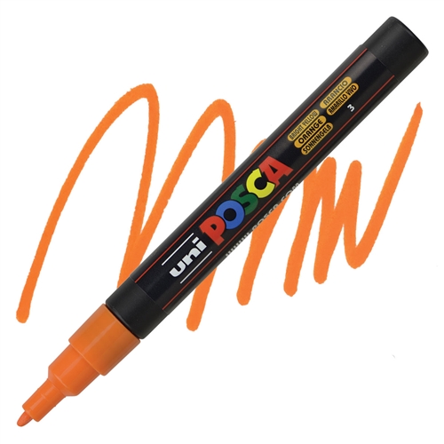 MARCADOR POSCA 3M AMARILLO BRILLANTE 0.9 - 1.3 MM