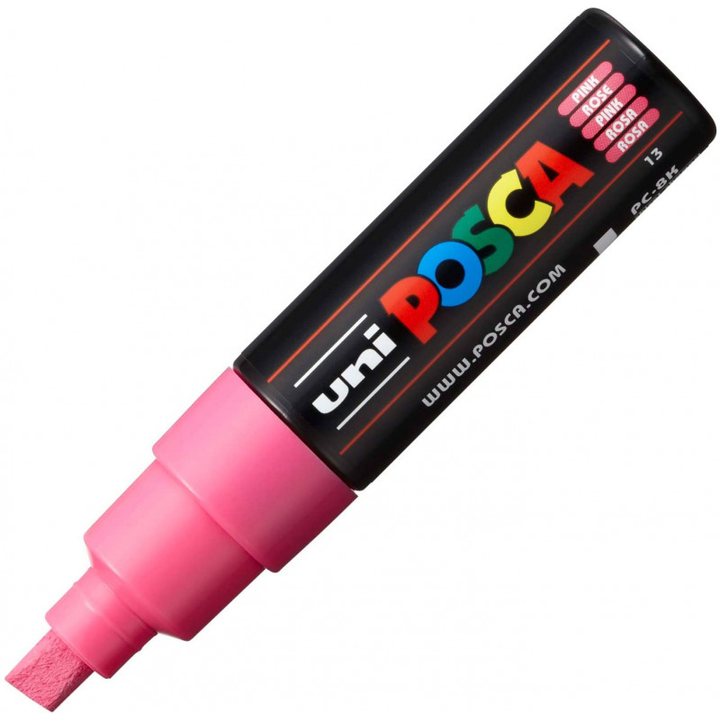 MARCADOR POSCA PC-8K ROSA 8.0 MM