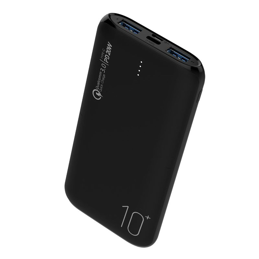 POWERBANK DUSTED 10.000mAh 2 USB-A 1 USB C CARGA RAPIDA PD20W