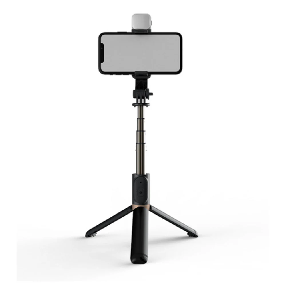 BASTON SELFIE DUSTED BLUETOOTH CON LUZ Y TRIPODE