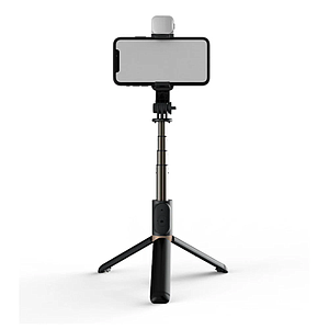 BASTON SELFIE DUSTED BLUETOOTH CON LUZ Y TRIPODE