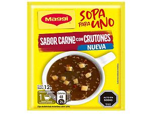 SOPA MAGGI PARA UNO CARNE CON CRUTONES 12G. 