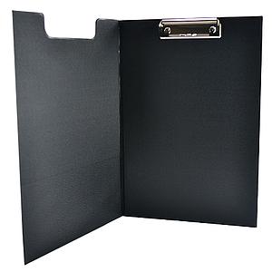 TABLA CON APRETADOR KORES DOBLE CLIP OFICIO VINILICA NEGRA (S0363)