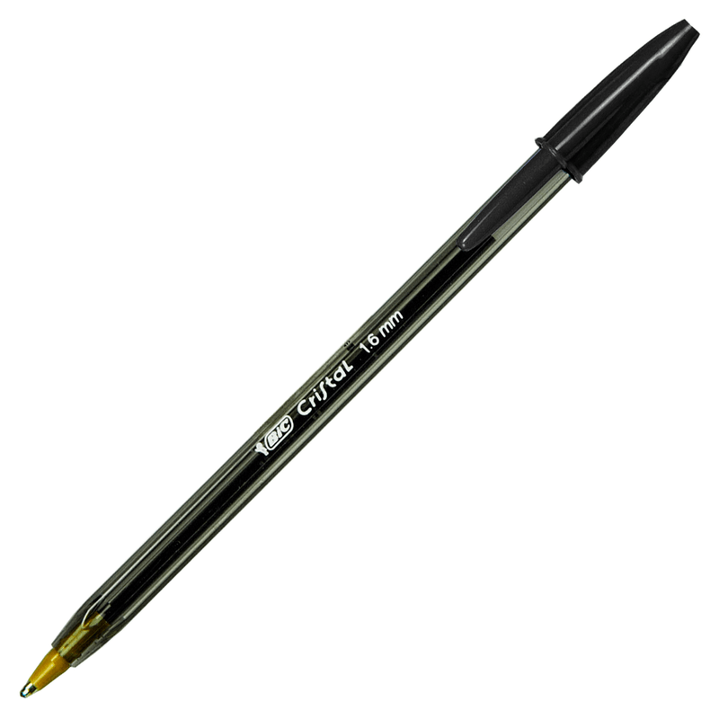LAPIZ BIC CRISTAL BOLD 1.6 NEGRO ( CM )