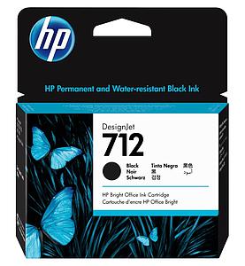CARTRIDGE HP 712XL 3ED71A BLACK 80 ML