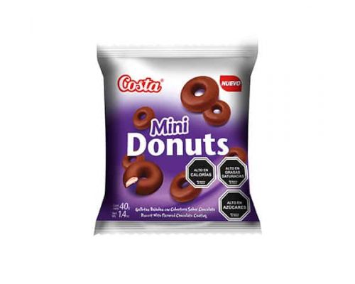 GALLETAS COSTA MINI DONUTS 40 GRS.
