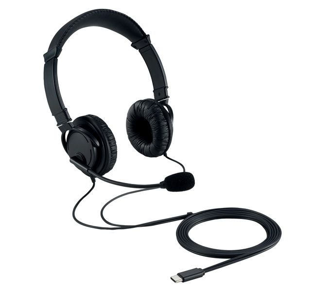 AUDIFONOS KENSINGTON HIFI C/MICROFONO USB NEGRO K97601WW