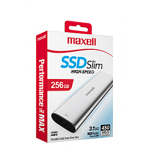 DISCO DURO EXTERNO SSD MAXELL 512GB SLIM USB TIPO C