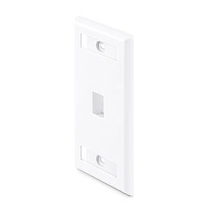 FACE PLATE SIMPLE PANDUIT 1PTO RJ-45 BLANCO