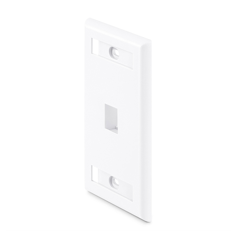 FACE PLATE SIMPLE PANDUIT 1PTO RJ-45 BLANCO