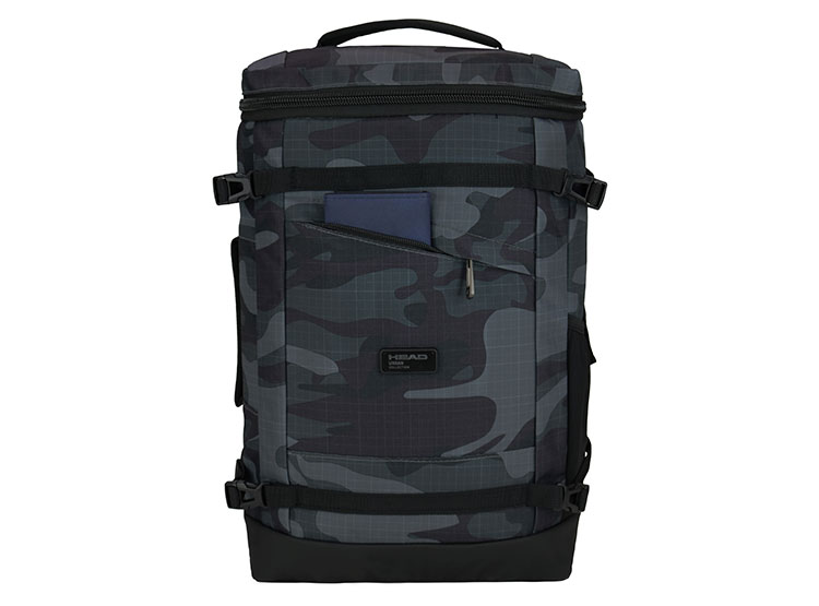 MOCHILA HEAD LAGER MIX CAMO 31 LTS GRIS OSCURO