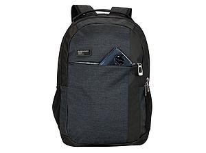 MOCHILA HEAD PORTER MELANGE  34 LTS. GRIS OSCURO