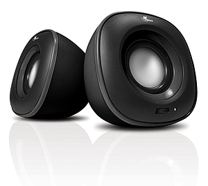 PARLANTES STEREO XTECH XTS115BK USB & JACK 3.5MM 6W