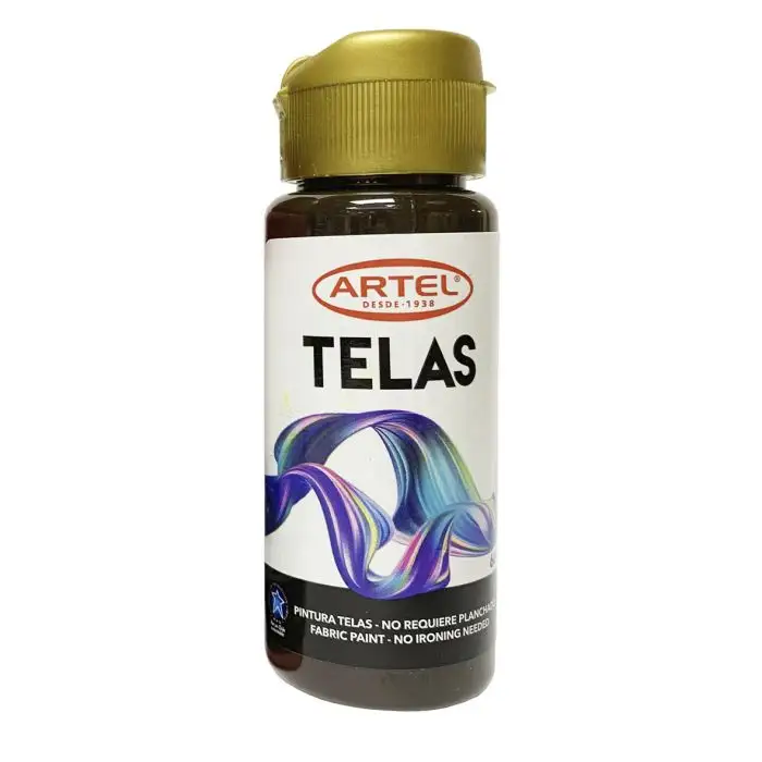 PINTURAS P/ TELAS ARTEL 60 ml CAFE OSCURO N° 69