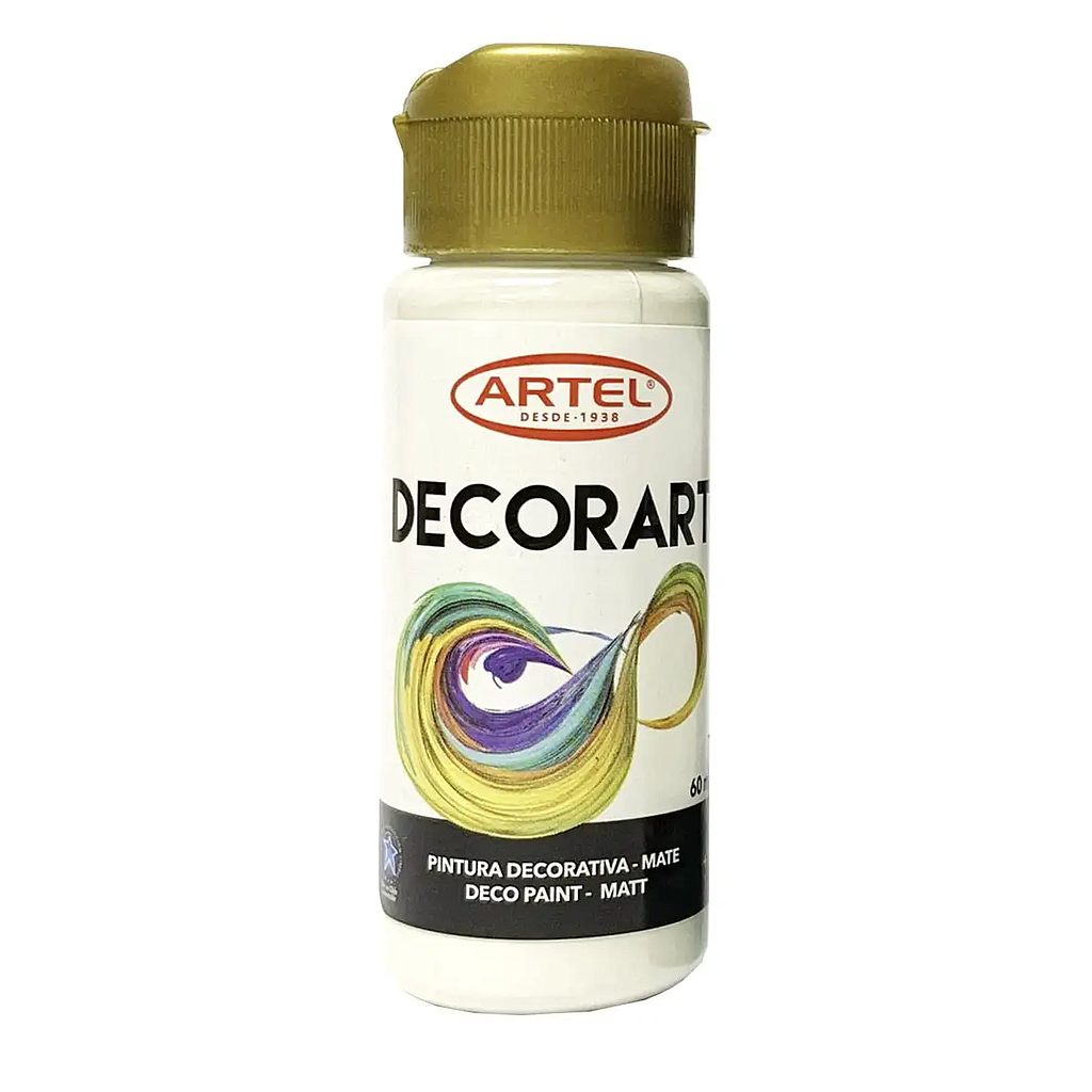 PINTURA DECORART ARTEL 60 ml BLANCO INVIERNO Nº 12