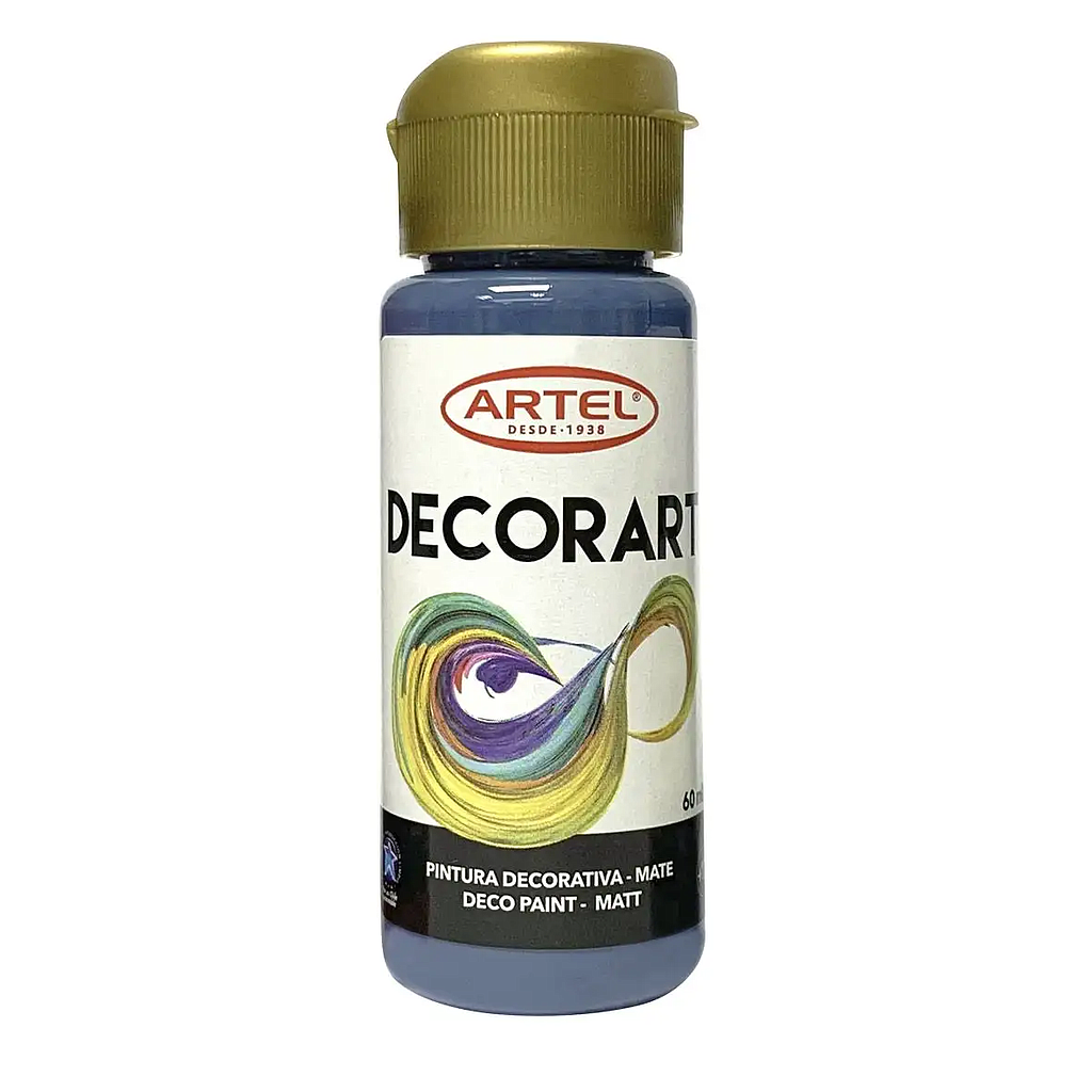 PINTURA DECORART ARTEL 60 ml AZUL CLARO Nº 40