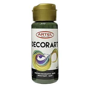 PINTURA DECORART ARTEL 60 ml VERDE OSCURO Nº 57