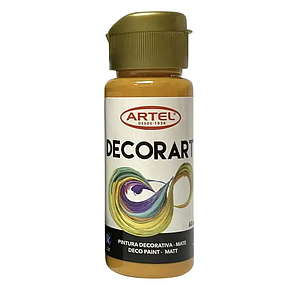 PINTURA DECORART ARTEL 60 ml AMARILLO OCRE Nº 73