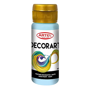 PINTURA DECORART ARTEL 60 ml PASTEL CELESTE Nº 100