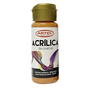 PINTURA ACRILICA ARTEL 60ml DECO NARANJA N° 770