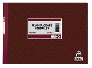 LIBRO REMUNERACION MENSUAL BUHO (ART-140)