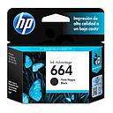 CARTRIDGE HP 664 F6V29AL NEGRO