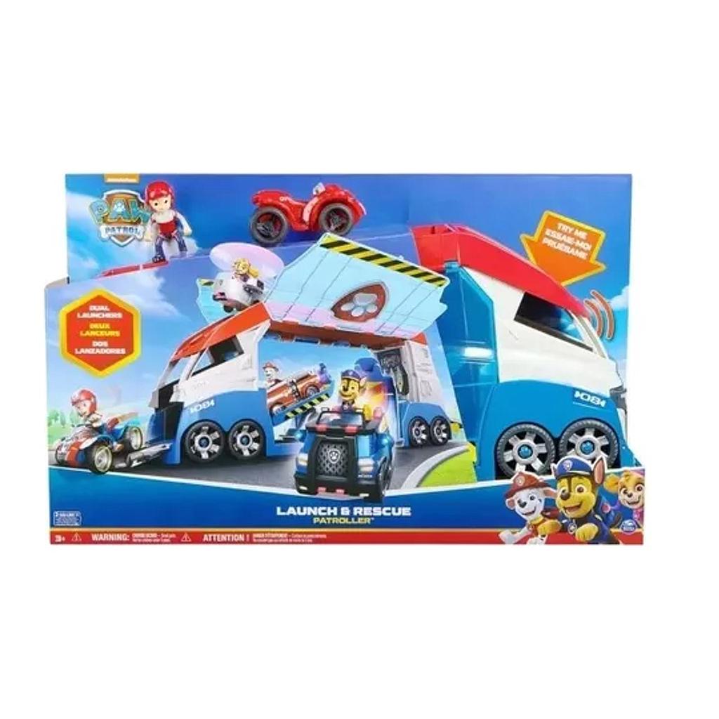 PAW PATROL PATROLLER LANZA Y RESCATA +3a. NICKELOD. IMEXP.(6069338)