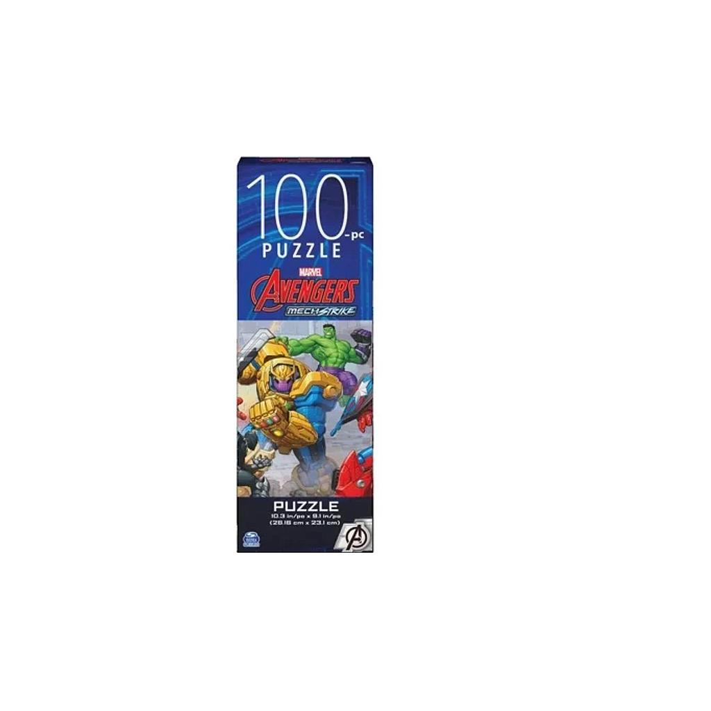 PUZZLE LICENCIAS DISNEY 26CMS X 23CMS 100PZS. +3a. MARVEL IMEXP. (COD.606411)