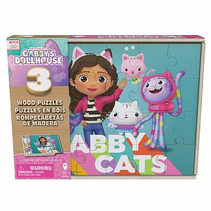 PUZZLE GABBY 3 UNID. MADERA 28,4CMS X 21,3CMS. 24 PZS. +3a IMEXP.(COD.6066549)