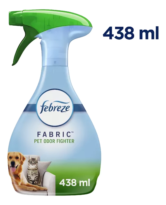 DESODORANTE DE TELAS FEBREZE  438 ml. MASCOTAS