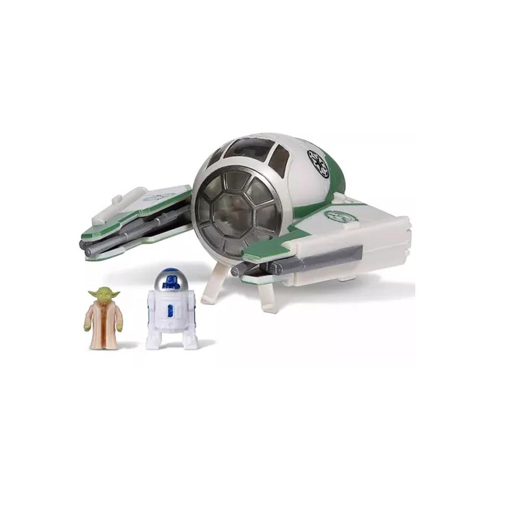 STAR WARS VEHICULO Y FIGURAS 3" YODA'S JEDI +8a. IMEXP.(COD.SWJ0008)