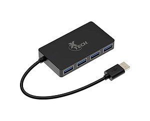 HUB XTECH USB 3.0  4 PUERTOS XTC391