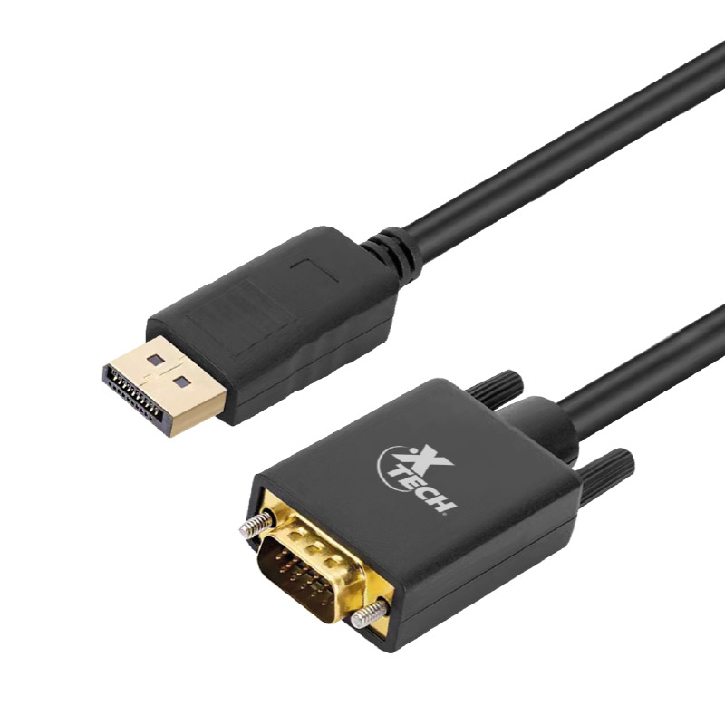CABLE DISPLAYPORT A VGA XTECH XTC377 1.7MT