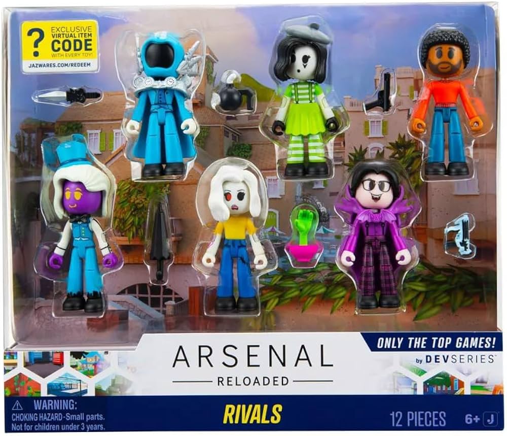 SET FIGURAS DEVSERIES RIVALS12PZS. +6a. IMEXP.(COD.CRS0042)
