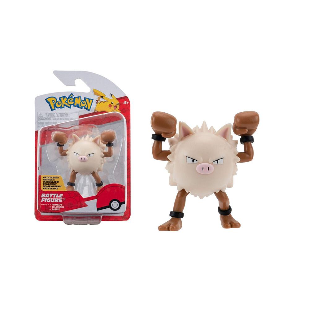 FIGURA DE BATALLA POCKEMON PRIMEAPE +4a. IMEXP. (COD.PKW3573)