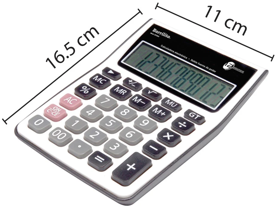 CALCULADORA BARRILITO DT394 12 DIGITOS